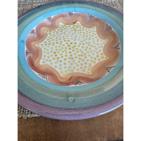 MacKenzie-Childs Vintage Brittany Dessert Plate 8.5” - Picture 7 of 8